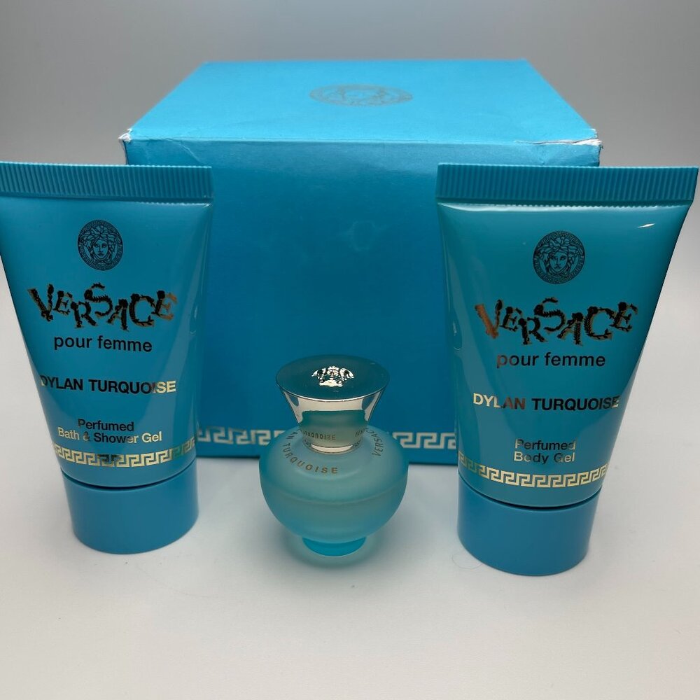 Versace Pour Femme Dylan Turquoise EDT, Body & Shower Gel - NWOT